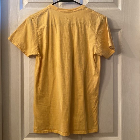 Disney Yellow Rainbow 🌈 Short Sleeve Tee with Retro Monorail Design - Picture 5 of 11